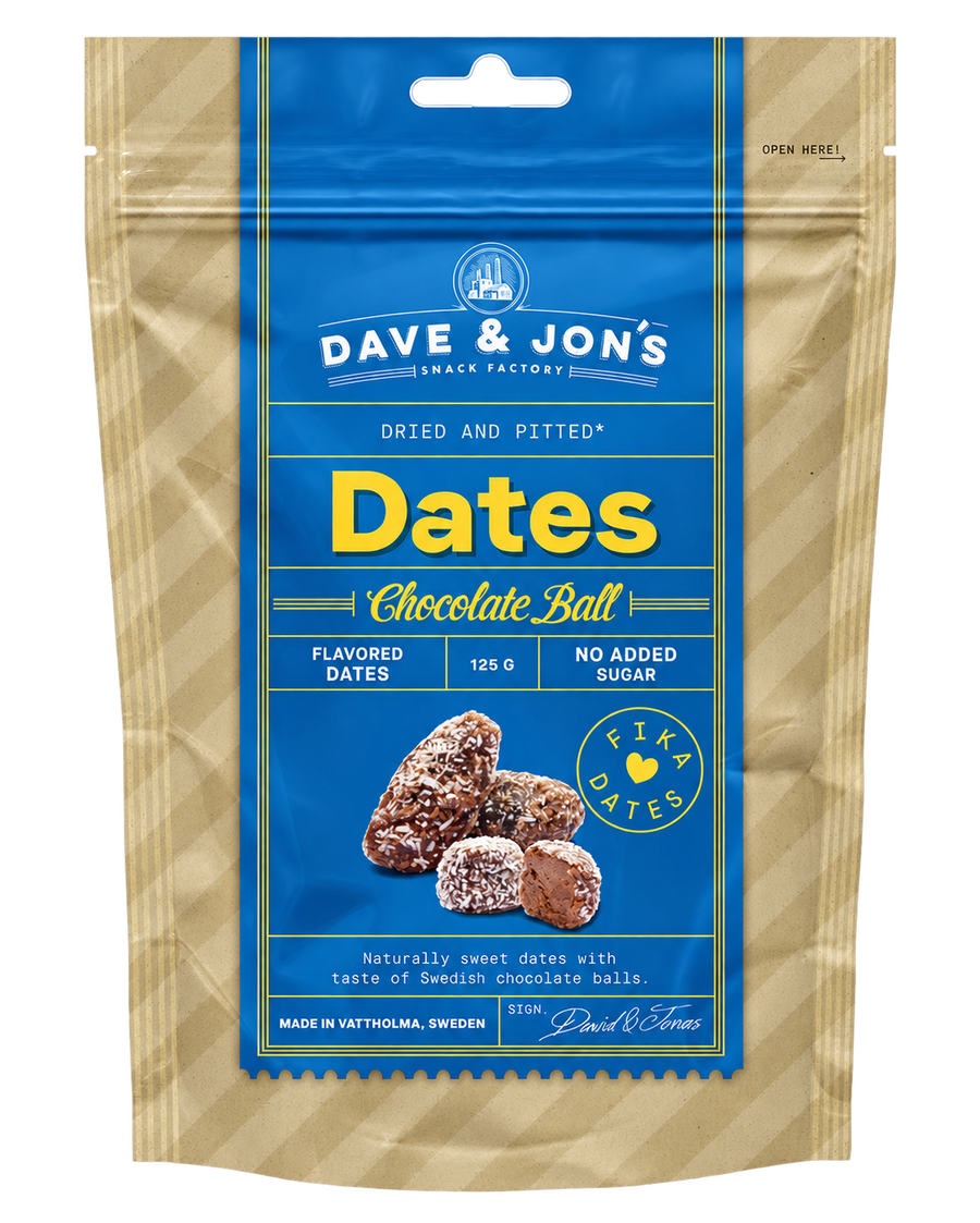 Dave & Jons Candy Dates Chocolate Balls