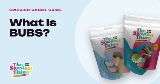 The Swedest Thing guide header: What Is BUBS? The Swedish Candy Everyone Is Buying