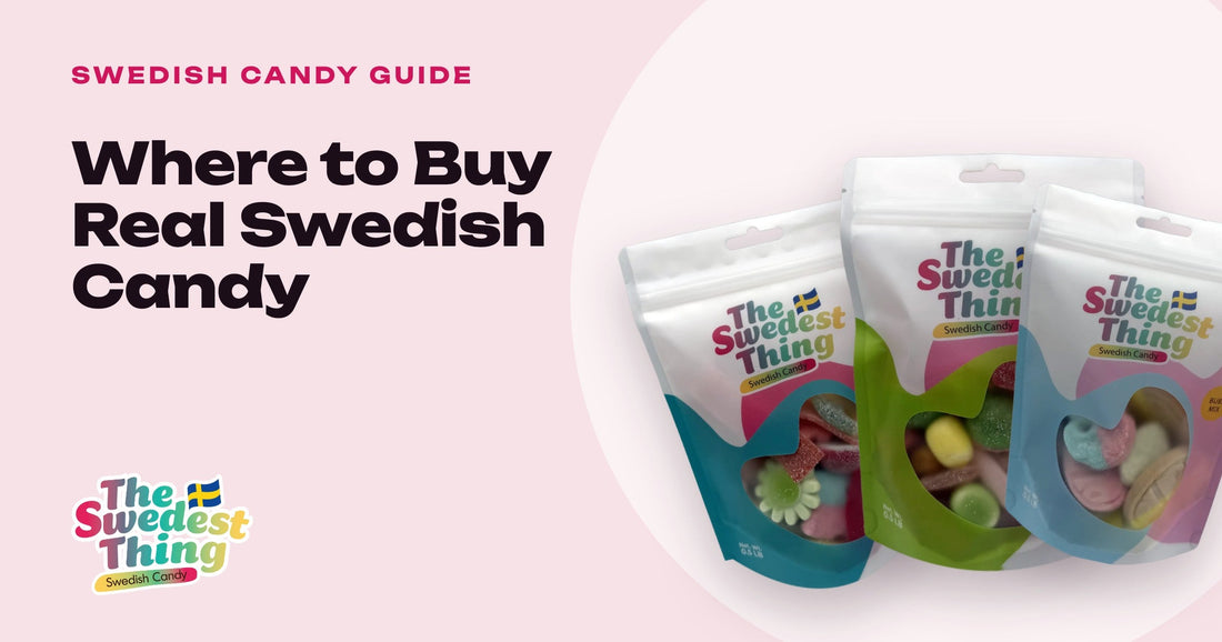The Swedest Thing guide header: Where to Buy Authentic Swedish Candy Online