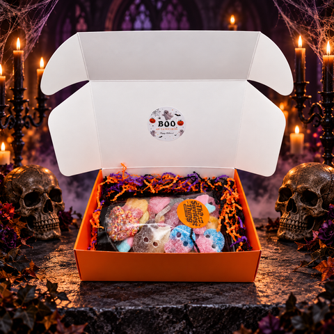 Halloween Skulls Box 16oz
