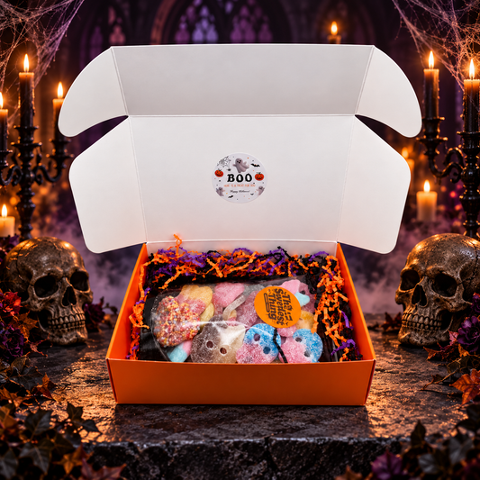 Halloween Skulls Box 16oz