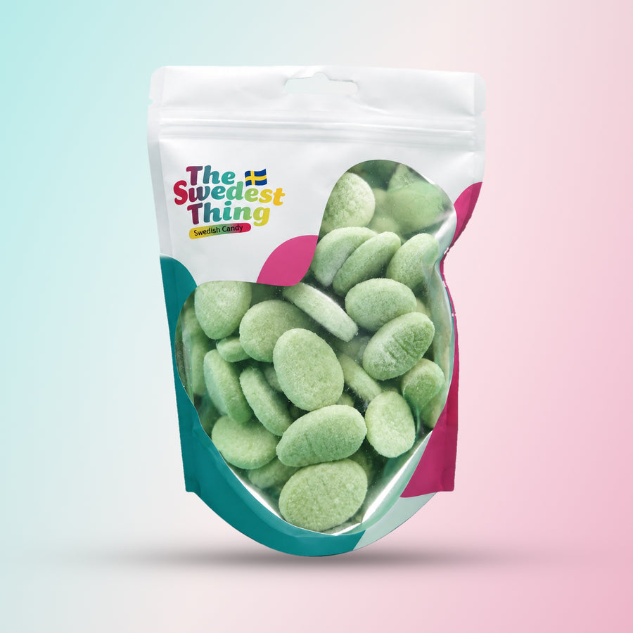 Bubs Fruity Pear Mini Ovals Bag 1/2 lb bag