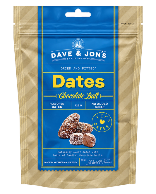Dave & Jons Candy Dates Chocolate Balls