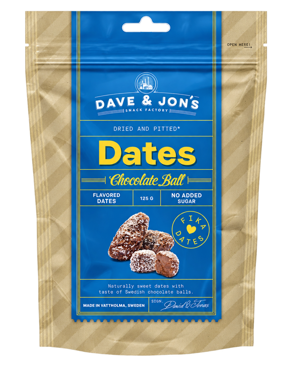 Dave & Jons Candy Dates Chocolate Balls