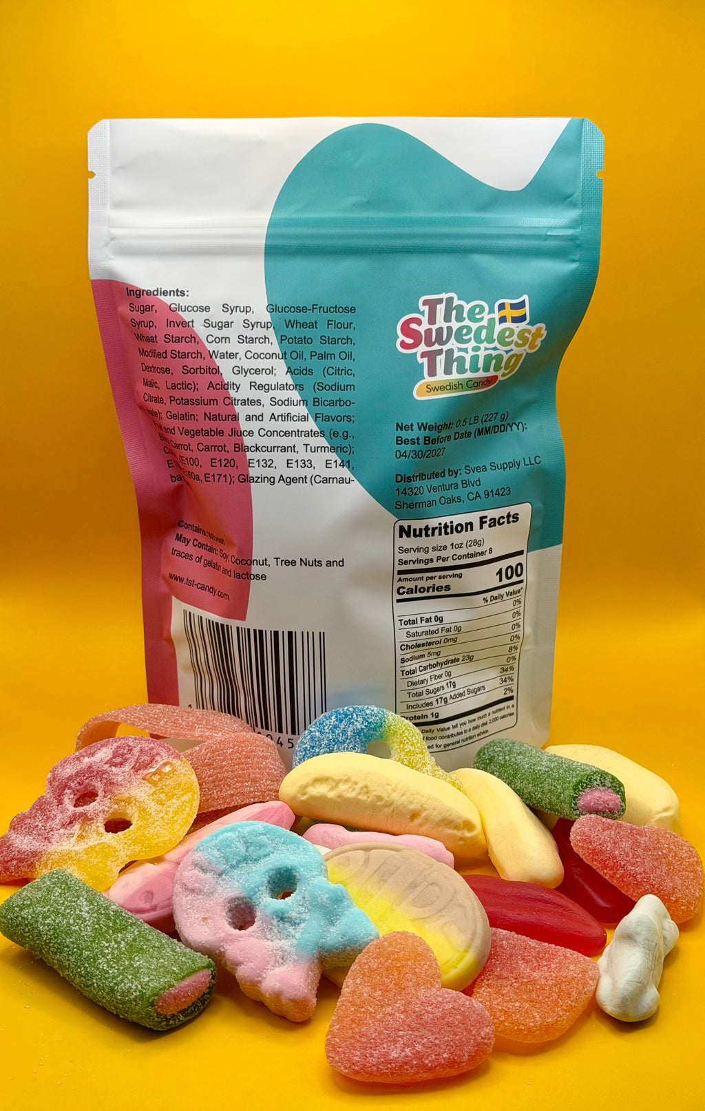 Swedish Candy Sweet and Sour Mix