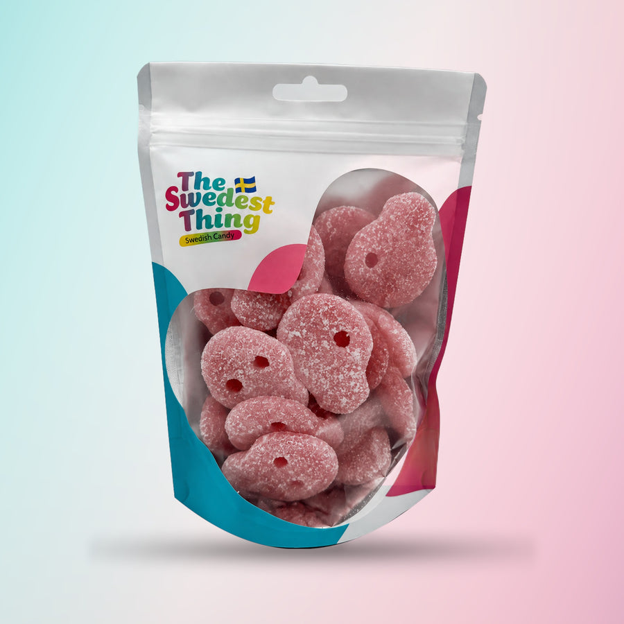 Pink Skulls (Strawberry) 1/2 lb bag - The Swedest Thing