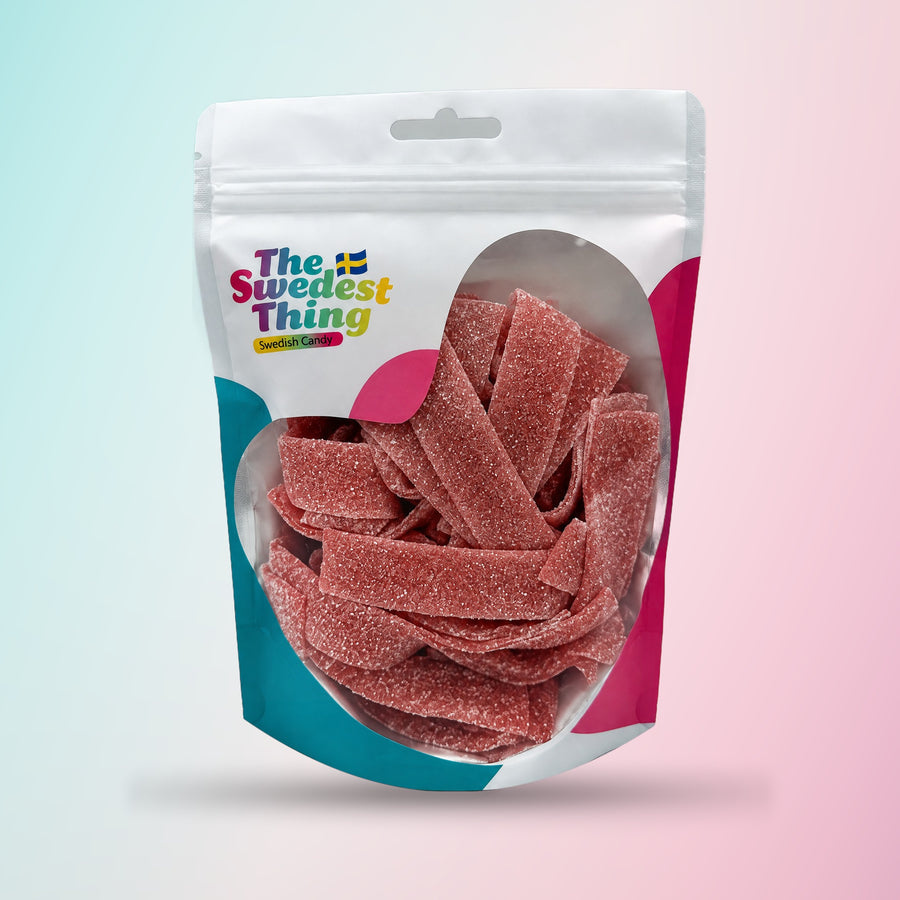 Sour Belts Strawberry 1/2 lb bag - The Swedest Thing