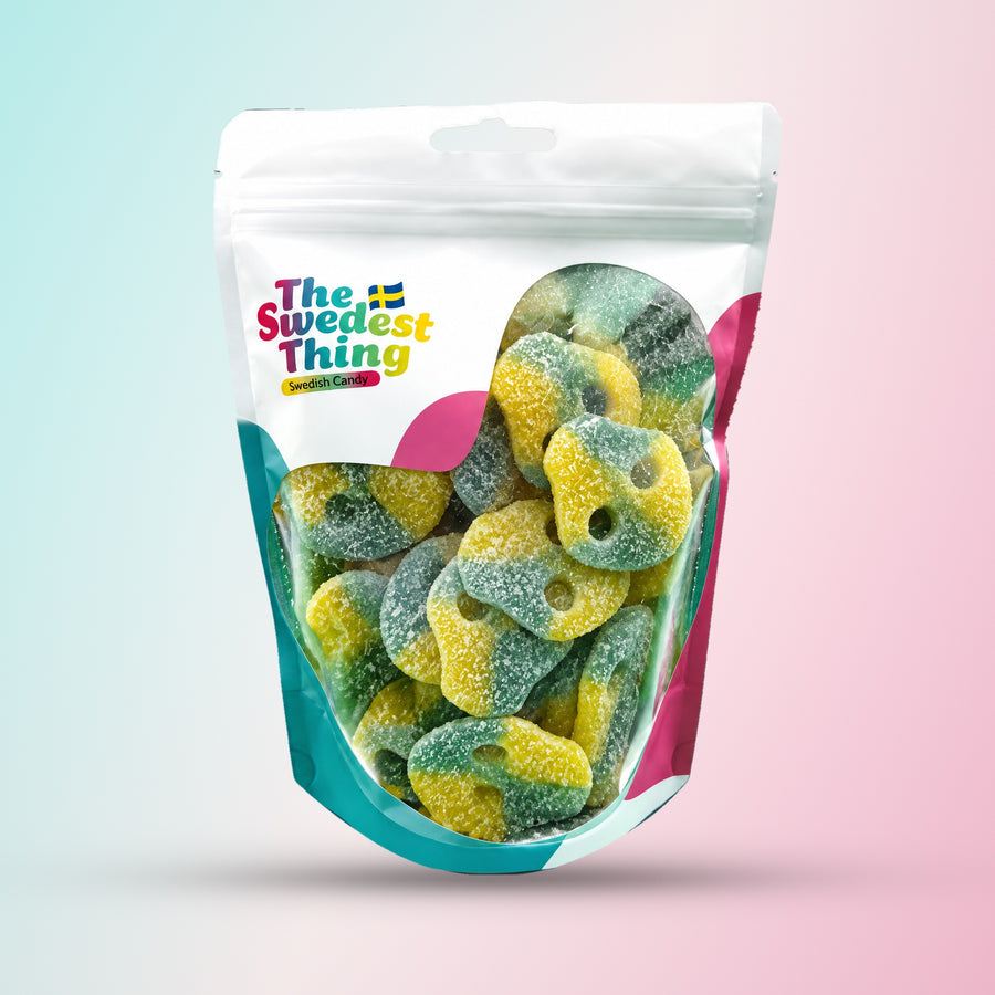 Sour Swedish Skulls Bag 1/2 lb bag