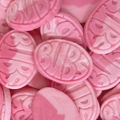 Bubs Wild Strawberry Pomegranate Oval Swedish Candy